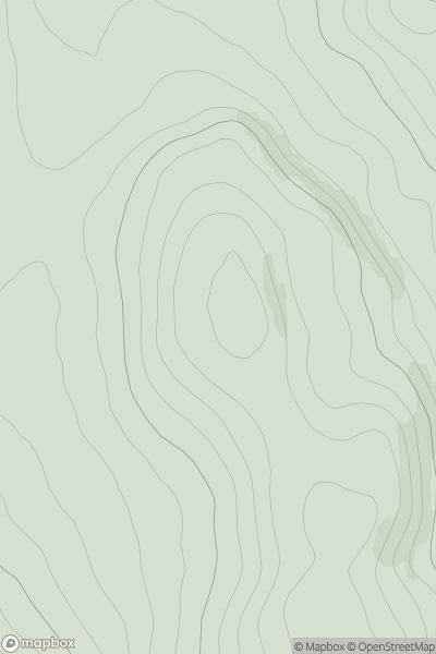 Thumbnail image for Beinn Bheag [North Skye and Raasay] showing contour plot for surrounding peak